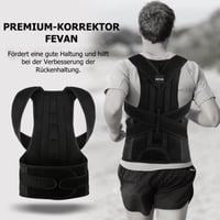 Vestă Corectoare de Postură Premium FEVAN pentru Bărbați și Femei - Suport pentru Spate Reglabil și Respirabil împotriva Durerilor de Gât și Spate 5