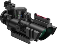 Lunetă Pușcă 4x32 mm Feyachi cu Iluminare Roșie/Verde/Albastră pentru Airsoft și Vânătoare 1