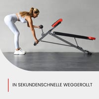FF Finer Form Multifunkciós súlypad római szék és hyper back extension, állítható haspad, döntött és fekvő edzőpad teljes testre 7