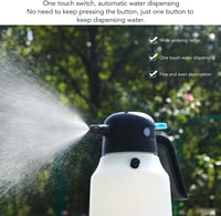 Tonysa 1,8L Akkumulátoros Habosító Permetező - 2000 mAh Vezeték Nélküli Autómosó Szórófej Állítható Nyomással, Kertészeti Öntözésre is Alkal 3