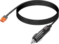 GINTOOYUN Szivargyújtó - XT60I-F Átalakító Kábel 17AWG, 1,58m, LED Jelzőfénnyel, Túlterhelés Védelemmel, Hordozható Töltőállomásokhoz, Dróno 1