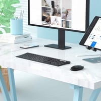 seenda Bluetooth Billentyűzet és Egér Szett - Vezeték Nélküli, Kettős Bluetooth & 2.4G USB, Német Kiosztású, Újratölthető, Mac/Windows/Andro 7