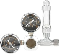 Dupla nyomásmérős CO2 buborékszámláló visszacsapó szeleppel, W21.8 csatlakozás - Akváriumhoz 7