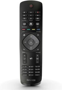 FOXRMT Univerzális Távirányító Philips TV-hez - Kompatibilis Minden 4K, UHD, HDR, Smart TV Modellel - Egyszerű Használat 10m Hatótávval 1