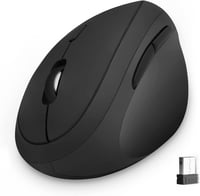 seenda Ergonomikus Vezeték Nélküli Egér - Vertikális Kialakítás, 2.4G USB Vevővel, 3 DPI Szint, 6 Gombos, Csendes Kattintás, PC/Laptop Kompa 1