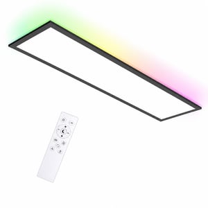 Oraymin RGB LED stropna svjetiljka 100x25 cm panel — neispravna, djelomično radi: daljinski upravljač neispravan, svjetiljka ne reagira (stanje: vidi 2. sliku)
