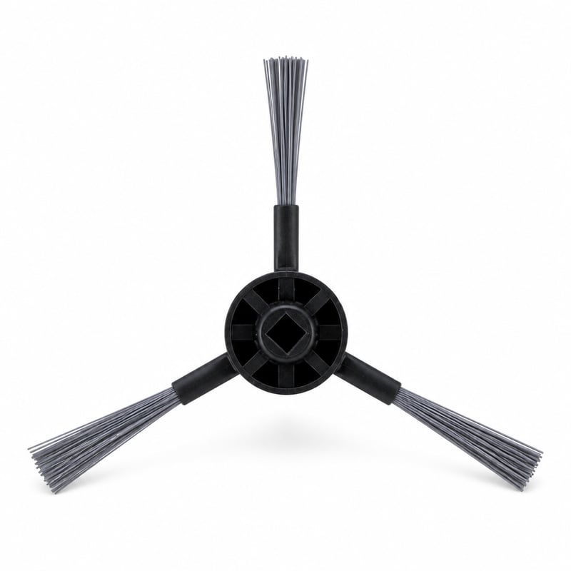 Perie laterală de schimb pentru robotul aspirator JONR T5 Pro – Accesoriu perie laterală cu 3 brațe pentru modelul T5 Pro, alb