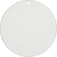 Medalion Rotund Transparent din Acril EH Design cu Orificiu - Material de Bază Decorativ Artizanal pentru Confecționare Bijuterii 1