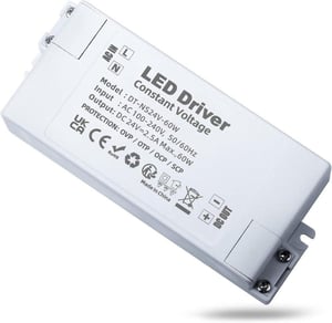 LED transformátor 24V 30W – Napájací zdroj s konštantným napätím pre LED pásy