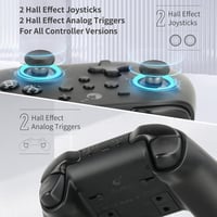 GuliKit KK3 Max Bluetooth Kontroller Nintendo Switch/OLED-hez, Hall Effekt Joystick, Mágneses Vibráció, Cserélhető Paddlek, Hyperlink Adapte 2