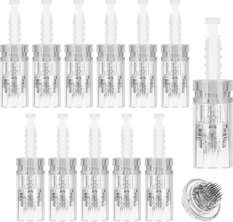 Lophe 36 tűs mikrodermabrázió patron - 12 db univerzális cserélhető tű dermapenhez