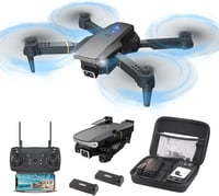 Wipkviey T27 Összecsukható Drón Kamerával - FPV WiFi Élő Közvetítés, 2 Akkumulátor, 30 Perc Repülési Idő, Gravitációs Irányítás, Gesztus Sze 1