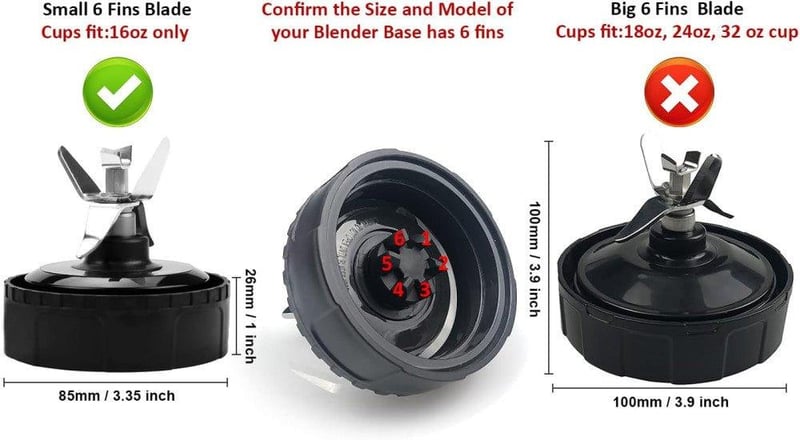 Ninja Turmixgép Pótpenge - BL660, BL610, BL770 Modellekhez Kompatibilis Alkatrész