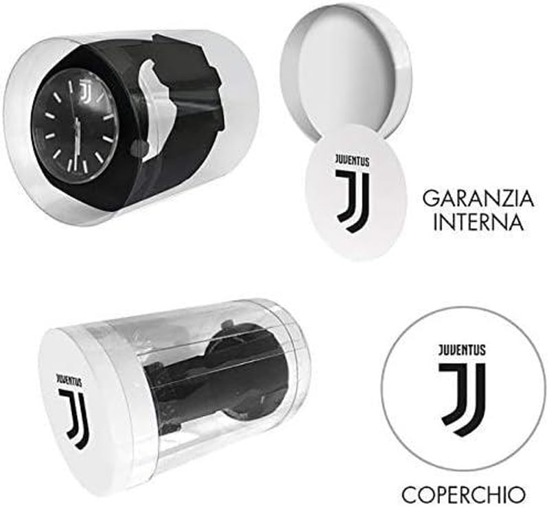 Juventus Szurkolói Szilikon Karóra - Felújított