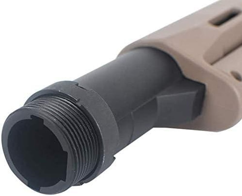 M4/M16 Airsoft CNC Fém Tárolócső Adapter 6 Pozícióval - Nyitott Doboz