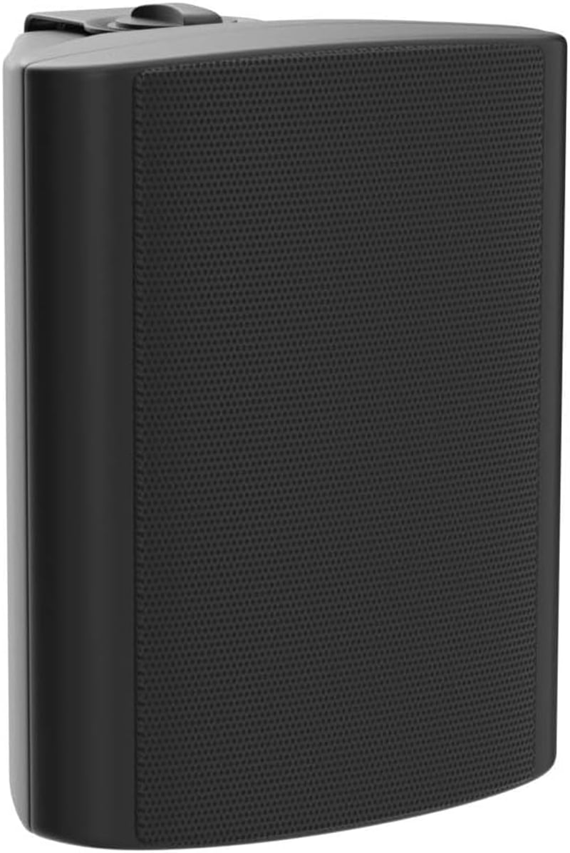Herdio 5.25" Bluetooth Vízálló Kültéri Hangszóró - 200W, Forgatható Fali Konzollal, Beltéri-Kültéri Használatra, Fekete