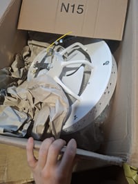 Stropný ventilátor Shengruili s LED svetlom, 6 rýchlostí, nastaviteľné biele svetlo, ovládanie diaľkovým ovládačom a aplikáciou, tichý, do spálne 2