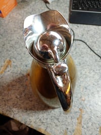 Cabilock Rozsdamentes Acél Termosz Kancsó 1,5 L Dupla Falú Vákuumos Hőtartó Arany Színű — használt (állapot: lásd a 2. képet) 4