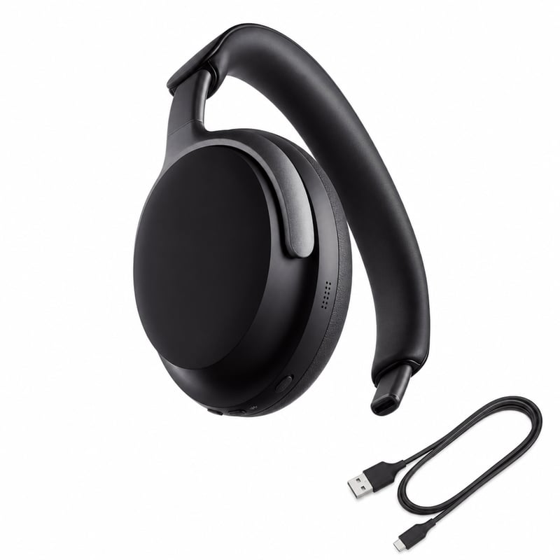 Căști Bose QuietComfort Ultra cu Bluetooth și anulare a zgomotului — defecte, funcționează parțial: casca stângă nu se aude (stare: vezi a 2-a fotografie)