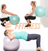 Gymnastická lopta FFitness Total Body Balance Ball - modrá - 85 cm 5