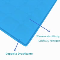 FFTT Pro chladiaca gélová podložka na matrac 170x70 cm - Magic Cooling Mat chladiaca podložka do postele 100% bezpečná a čistá 5