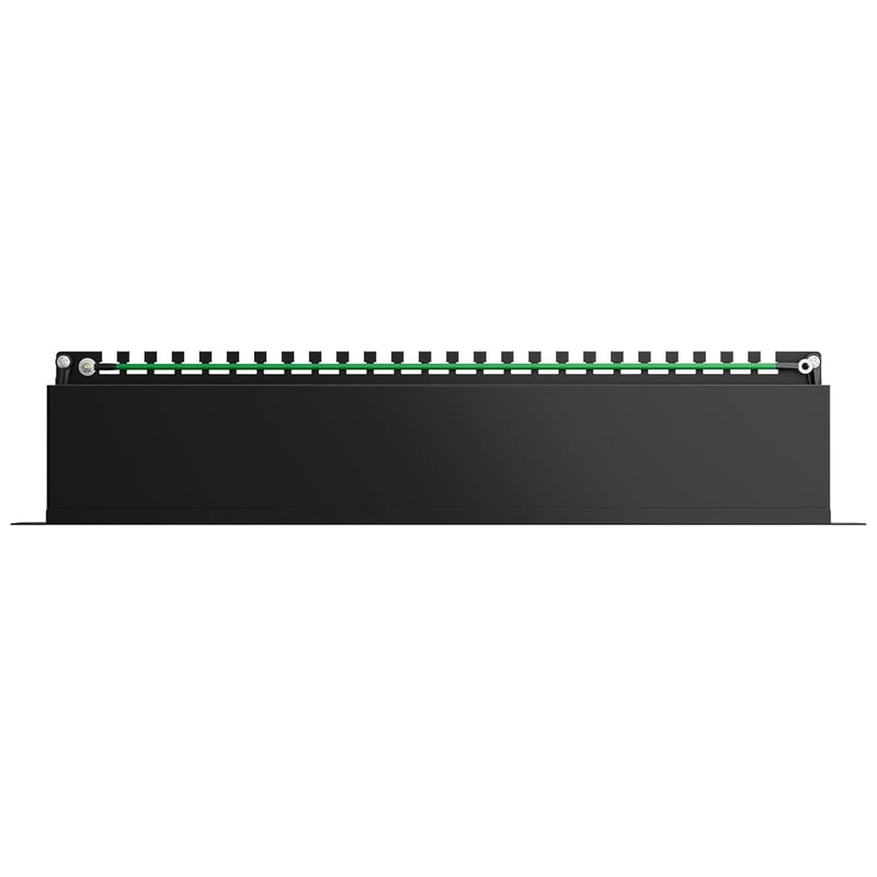 FGB CAT 7 24 portos patch panel 19" rack szerverhez RJ45 árnyékolt hálózati
