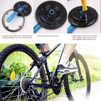 Čierny kryt MTB reťaze pre prevodník so 42-44 zubami 8