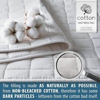 FH FAM' HOME Cotton Touch Matracvédő, Légáteresztő Matractopper, Higiénikus Teljes Körű Védelem 2