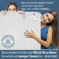 FH FAM HOME Chránič matraca Cotton Touch 180x200 cm - Prírodný, priedušný bavlnený poťah na matrac 3