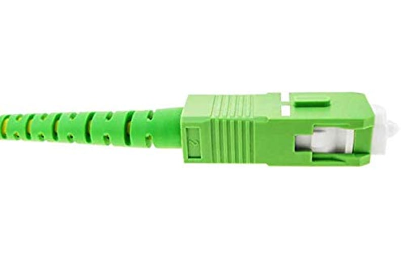 FiberGlobal Singlemode Optikai Kábel FTTH 9/125 OS2 SC/APC 10m Sárga