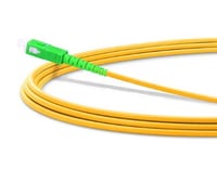 FiberGlobal Singlemode Optikai Kábel FTTH 9/125 OS2 SC/APC 10m Sárga 2