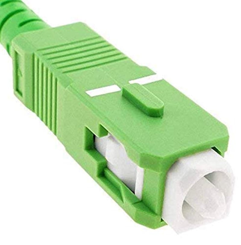 FiberGlobal Singlemode Optikai Kábel FTTH 9/125 OS2 SC/APC 10m Sárga