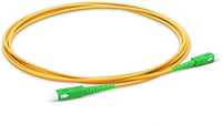FiberGlobal Singlemode Optikai Kábel FTTH 9/125 OS2 SC/APC 10m Sárga 1