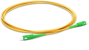 FiberGlobal FTTH jednomodni optički kabel SC/APC 9/125 OS2 - žuti - 10 m