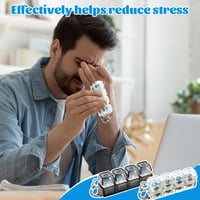 2 ks fidget toy klávesnicová antistresová hračka s LED svetlom, 4-tlačidlová kľúčenka, antistresová pomôcka, model M2, hračka na odbúranie stresu do kancelárie a školy 6