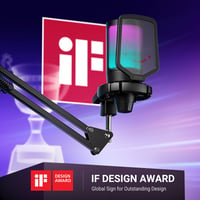 FIFINE XLR streaming mikrofon s nosačem, dinamički USB gaming mikrofon s tipkom za isključivanje zvuka, kompatibilan s PS4/PS5/PC/Mac, za podcast i studijsko snimanje - 2