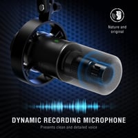 Microfon de studio FIFINE XLR și USB pentru streaming, podcast, gaming, compatibil cu PS4/PS5, Mac, mixer, cu buton de mute 5