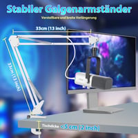 FIFINE XLR streamovací mikrofón s ramenom, USB dynamický herný mikrofón s tlačidlom stlmenia, kompatibilný s PS4/PS5/PC/Mac, na nahrávanie v podcastovom štúdiu - 7