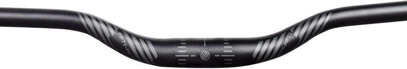 FIFTY-FIFTY MTB Emelt Kormány Alumínium 31.8mm 780mm 35mm Emelkedés Fekete - 35mm Rise, BLACK