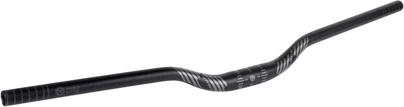 FIFTY-FIFTY MTB Emelt Kormány Alumínium 31.8mm 780mm 35mm Emelkedés Fekete - 35mm Rise, BLACK
