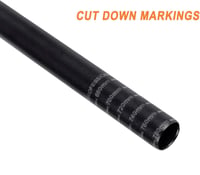 FIFTY-FIFTY MTB Emelt Kormány Alumínium 31.8mm 780mm 35mm Emelkedés Fekete - 35mm Rise, BLACK 4