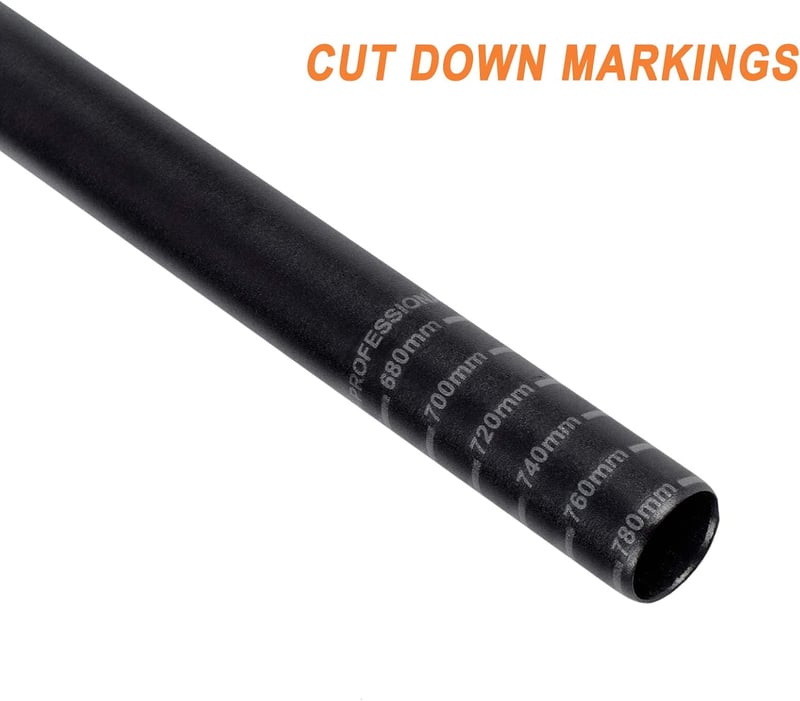 FIFTY-FIFTY MTB Emelt Kormány Alumínium 31.8mm 780mm 35mm Emelkedés Fekete - 35mm Rise, BLACK
