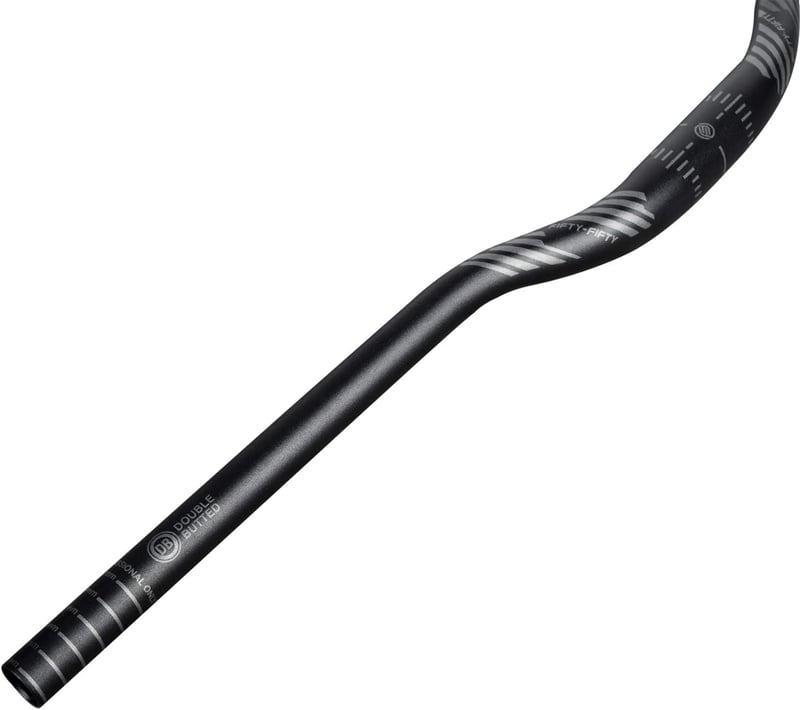 FIFTY-FIFTY MTB Emelt Kormány Alumínium 31.8mm 780mm 35mm Emelkedés Fekete - 35mm Rise, BLACK