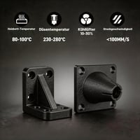 Filaxix Uhlík-polypropylénový filament 1,75 mm, 700 g, čierny, pre Bambu LAB, QIDI MAX3, FLASHFORGE Adventurer 5M, 3D tlačiarne Prusa, odolný voči krúteniu 4