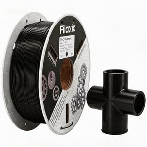 Filaxix PP-CF Polipropilenski filament s ugljičnim vlaknima 1,75 mm 700 g crni, nit za 3D printer, kompatibilno s Bambu LAB, QIDI MAX3, FLASHFORGE Adventurer 5M, Prusa