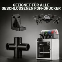 Filaxix Uhlík-polypropylénový filament 1,75 mm, 700 g, čierny, pre Bambu LAB, QIDI MAX3, FLASHFORGE Adventurer 5M, 3D tlačiarne Prusa, odolný voči krúteniu 7
