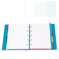Rezerve Filofax A4, hârtie albă simplă, pentru agende cu inele 2