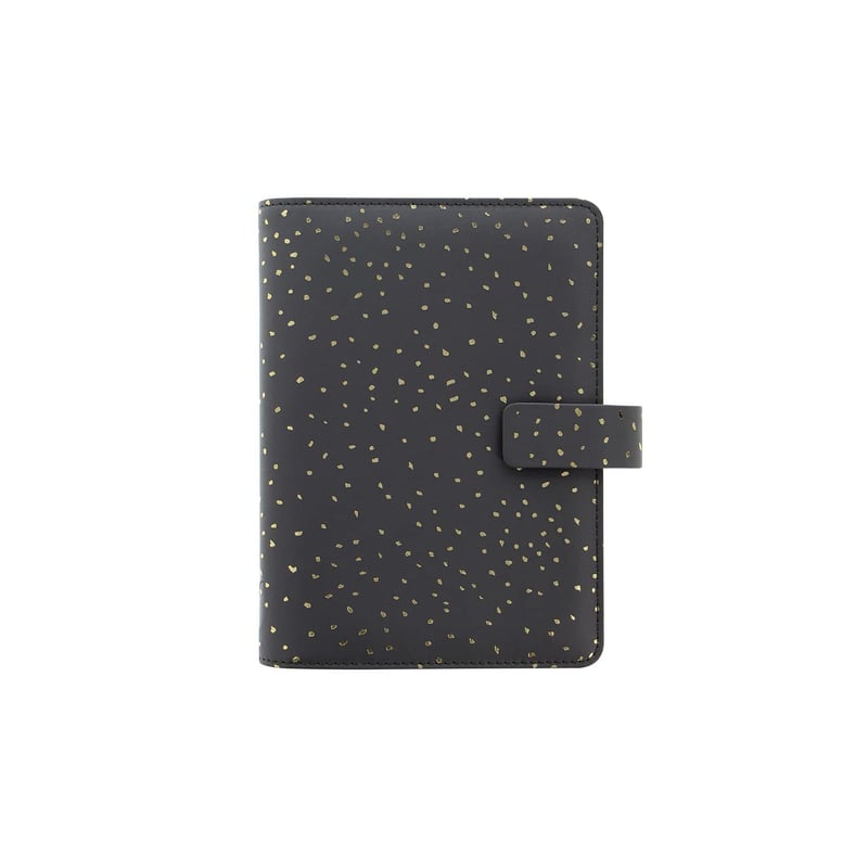 Diár Filofax Confetti Personal - antracitová, formát A5, 21-028722