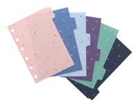 Rozdeľovače Filofax Pocket 132744 – Deliace listy pre plánovače a diáre Filofax vo veľkosti Pocket 2