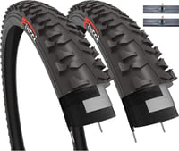 Fincci 20 x 1.75 colos BMX kerékpár gumi Schrader belsővel - gyerek és felnőtt mountain bike-hoz - 2 darabos szett 1